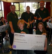 NFB Training Band awarded John Lewis Community grant