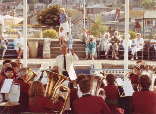 The band in Swanage
